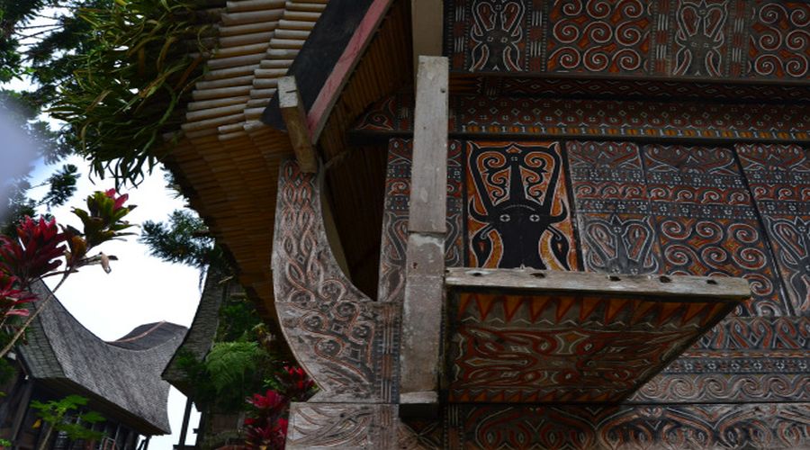 Monili tipici delle abitazioni nella terra di Toraja