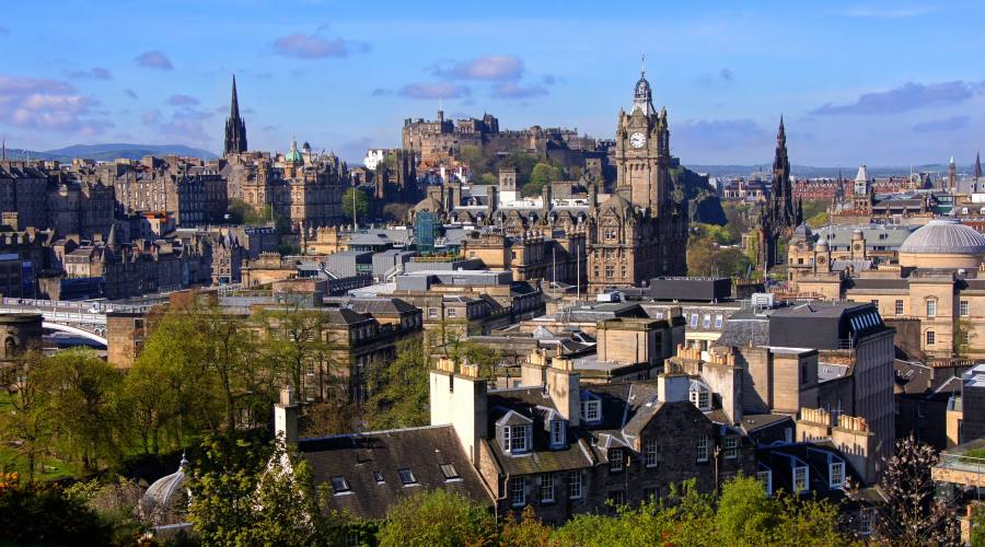 Edimburgo sguardo sulla città