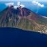 Vulcano stromboli all'isola di eolie
