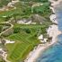 il campo da golf visto dall'alto