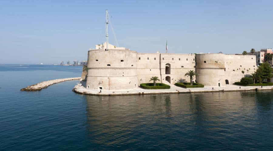 Old castle on the sea