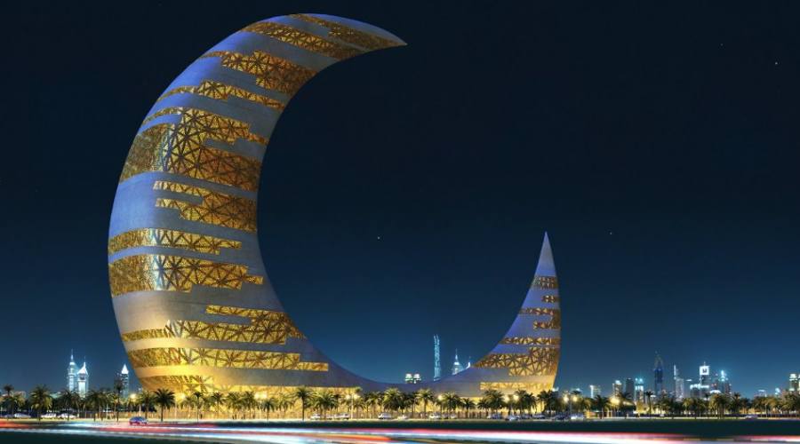 Dubai Crescent Moon Tower