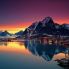 Moskenes al tramonto (Christian Bothner_www.nordnorge.com)