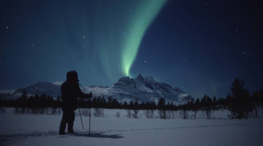 Notte con aurora  (Frank Andreassen_www.nordnorge.com)