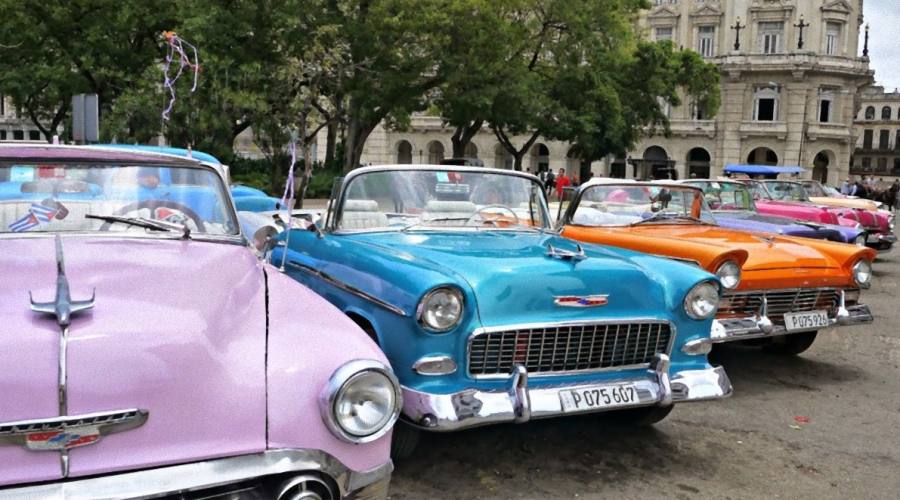 Auto d'epoca a Cuba