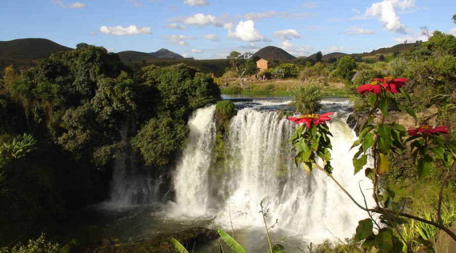 Cascata nel Parco nazionale di Mananara Nord - Madagascar