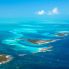 Vista aerea delle Isole Bahamas