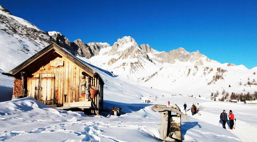 Val di Fassa in inverno