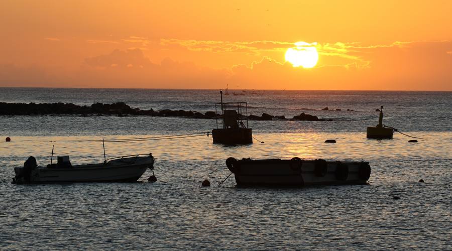 Tramonto a Porto Baquerizo Moreno