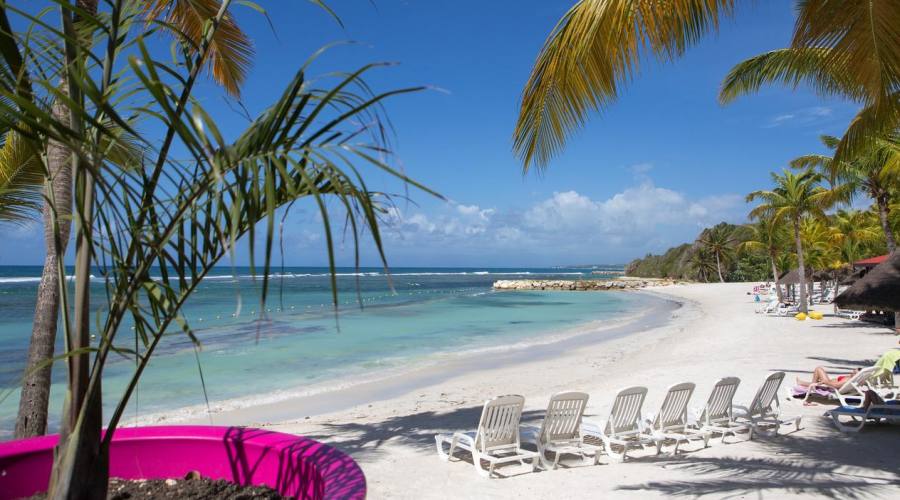 La spiaggia del Village Club St. Anne