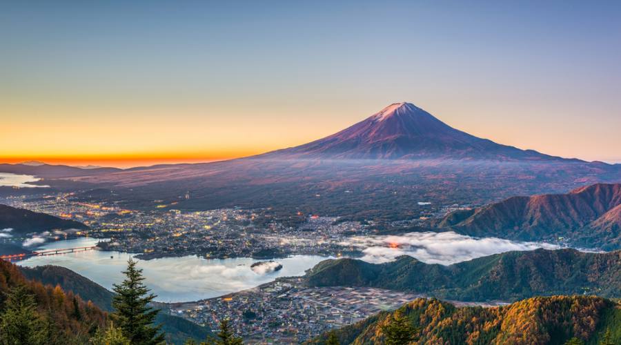 Il monte Fuji