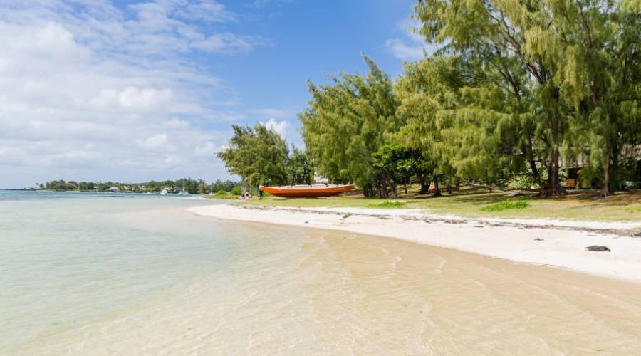 La plage de Belle Mare