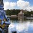 Divinité hindoue au lac de Grand Bassin