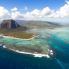 Vue aérienne de l'île Maurice