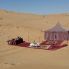 Tenda beduina nel deserto di Wahiba Sands