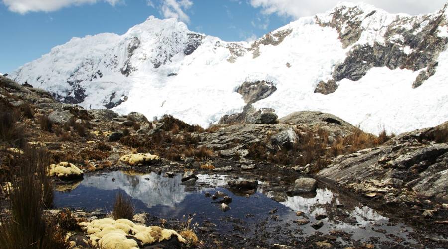 Micro lago lungo il percorso