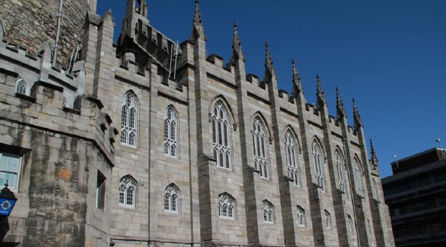 Castello di Dublino dettagli 