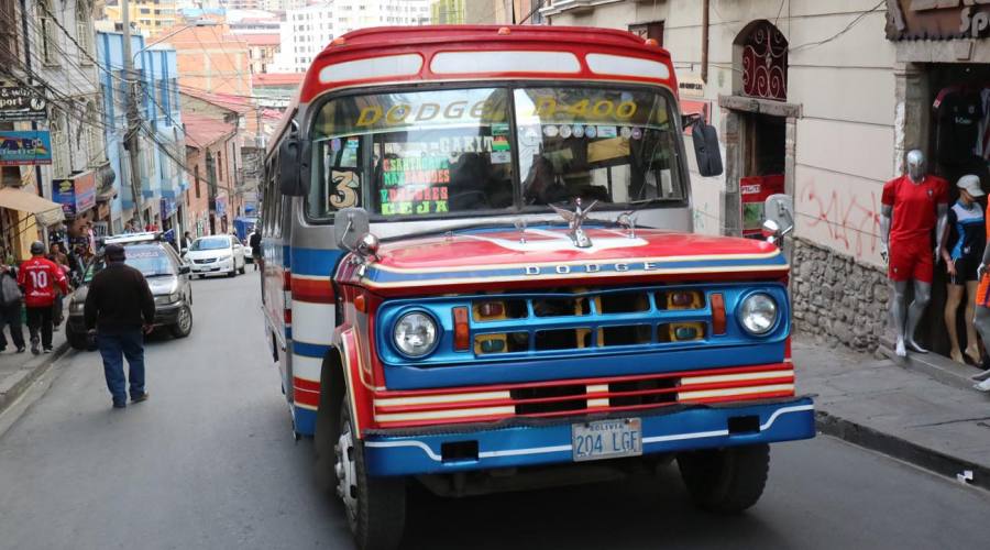 La Paz: traffico cittadino