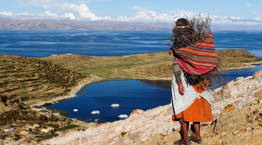 Sul lago Titicaca