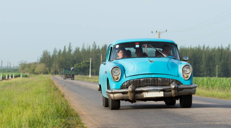 Auto d'epoca a Cuba