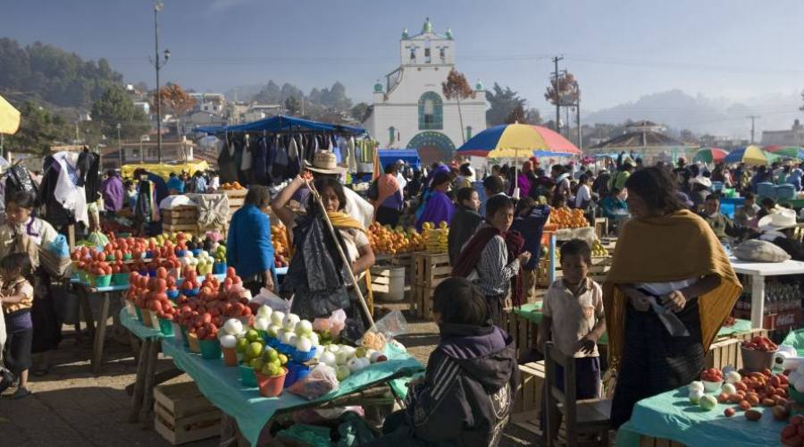 mercato indigeno di San Juan Chamula