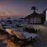 Visione di film romantici sulla spiaggia del Bucuti & Tara