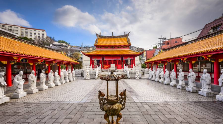 Il santuario di Confucio a Nagasaki