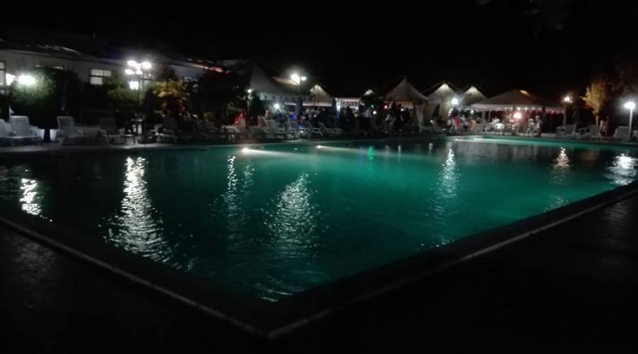 By night ...