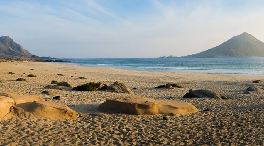 Spiaggia nel Parco nazionale Pan de Azucar