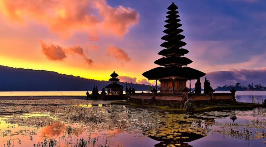 Tramonto a Bali