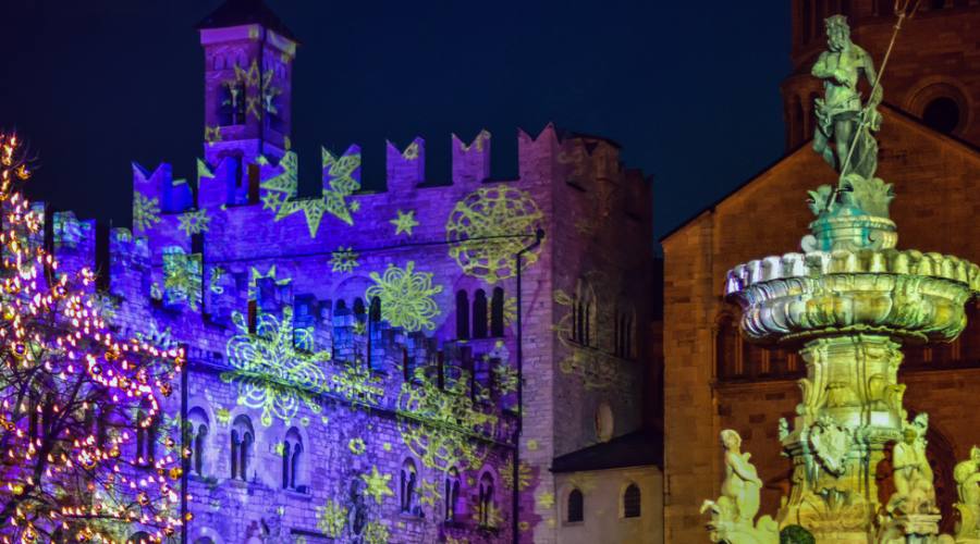 Trento in veste natalizia