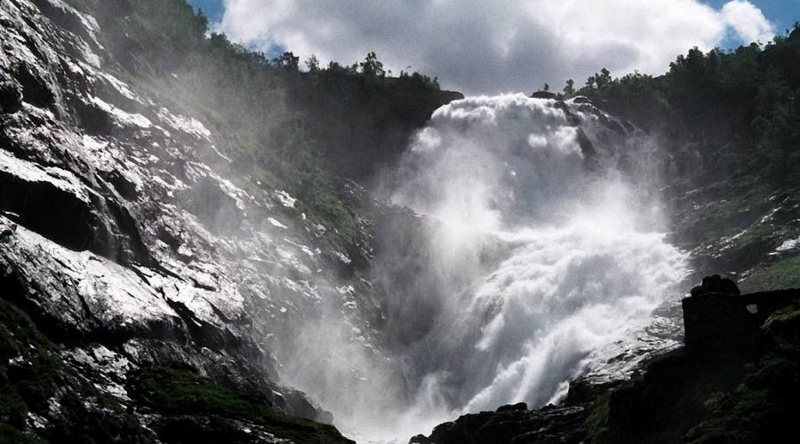 Cascata verso Myrdal