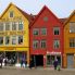 Bergen case di legno al porto