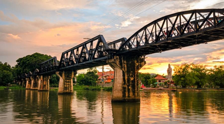 Il ponte sul fiume Kwai