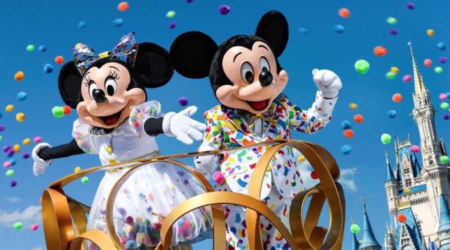 La parata: Minnie e Topolino