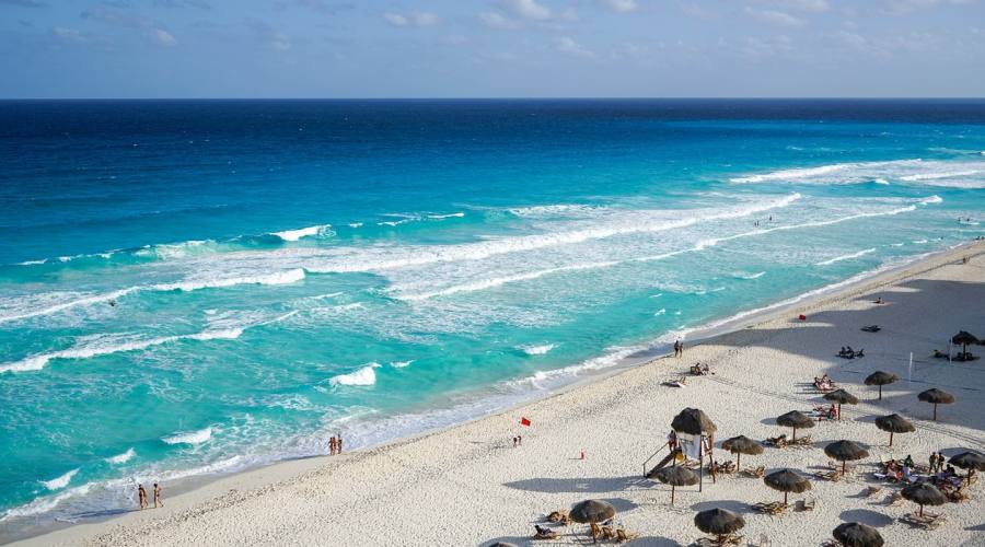 Spiaggia di Cancun 