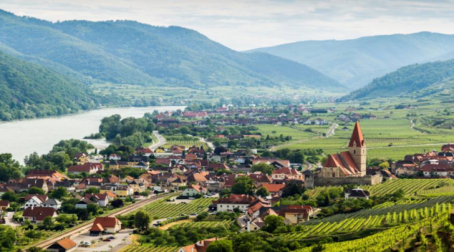 Vista panoramica di Weissenkirchen