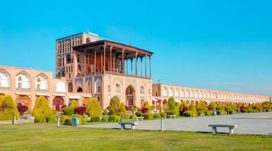 Palazzo Ali Qapu su Naqsh-e Jahan Square - Isfahan, Iran