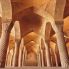 Moschea persiana Vakil con colonne scolpite in enorme sala storica, costruita nel 1773 a Shiraz, Iran