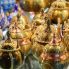 Traditional iranian souvenirs on Grand Bazaar in Isfahan. Iran