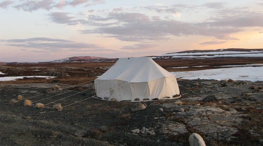 Tradizionale tenda inuit