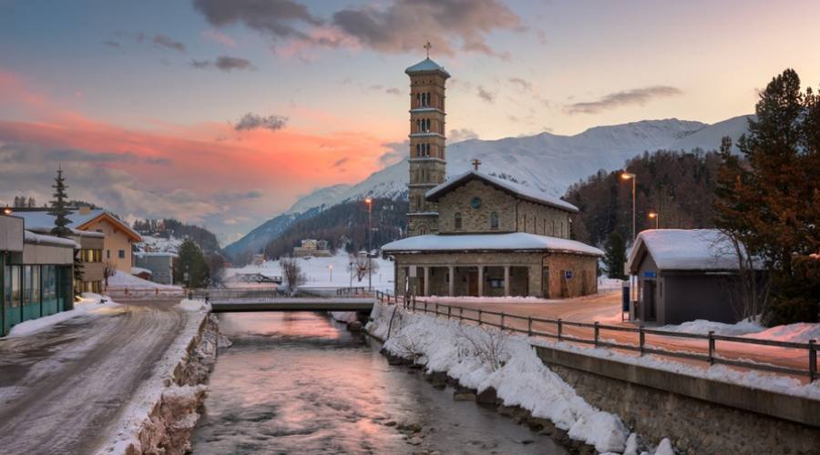 St. Moritz in inverno