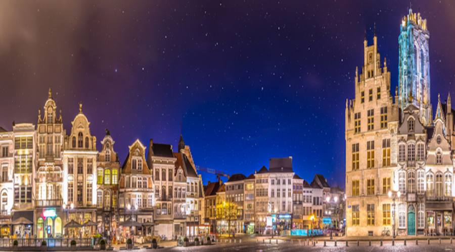 Mechelen Piazza del mercato