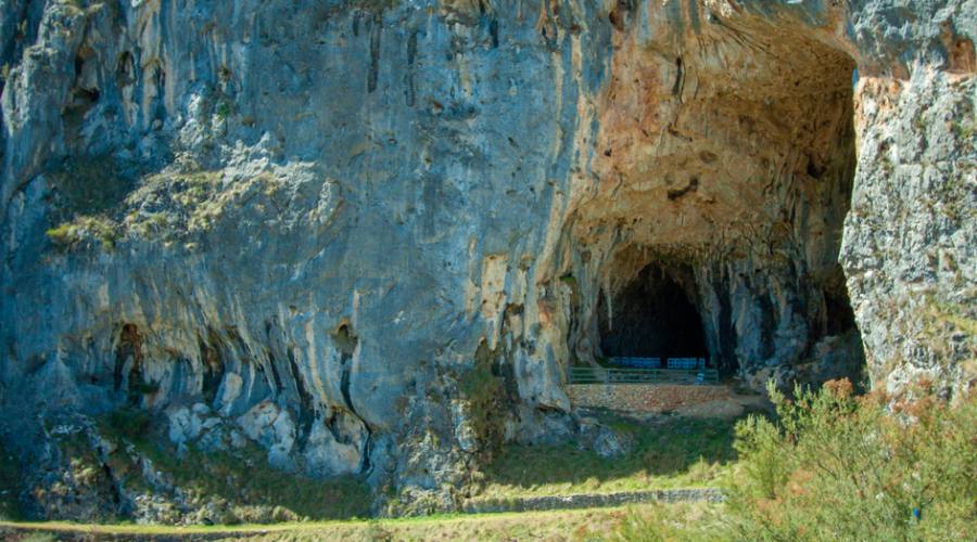 Ingresso della grotta