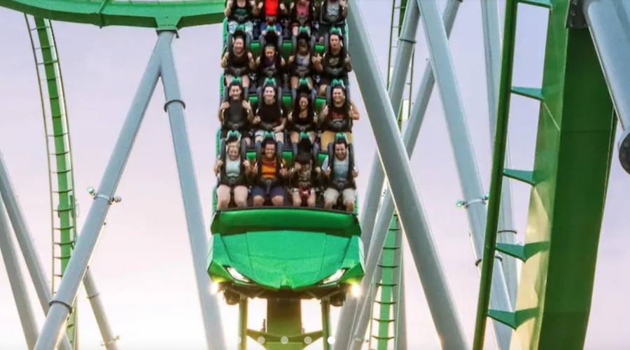 Il rollercoaster dell'Incredibile Hulk