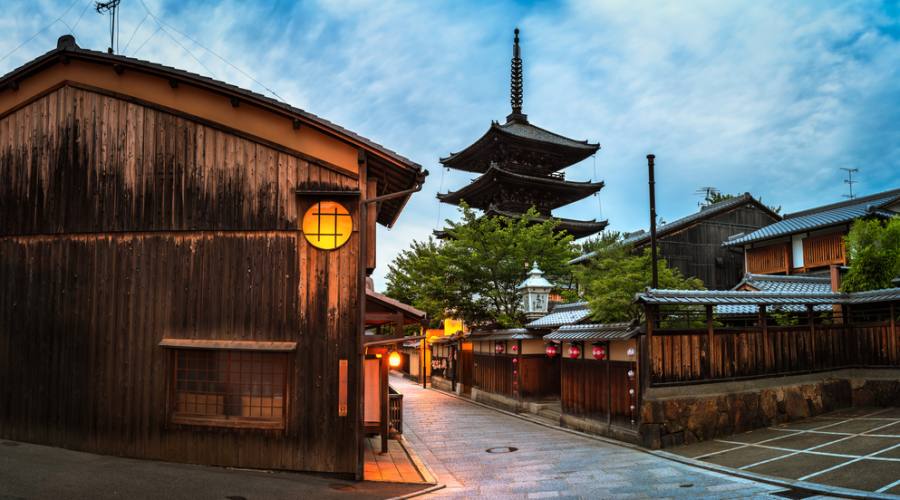 Il quartiere di Gion a Kyoto