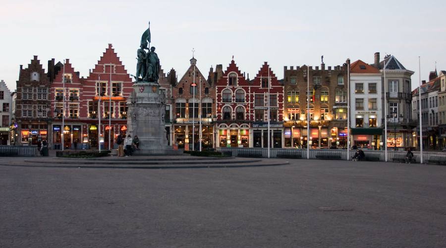 Piazza del mercato Bruges