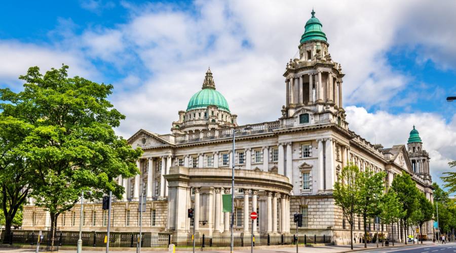 Belfast panonama città