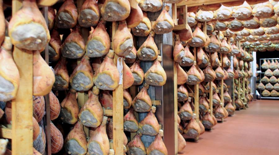 Stagionatura Prosciutto di Parma