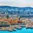 vista panoramica Nizza, Francia